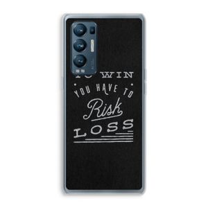 Risk loss: Oppo Find X3 Neo Transparant Hoesje