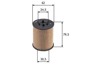 Oliefilter VALEO, u.a. für Opel, Vauxhall, Cadillac, Saab