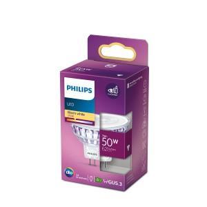 Philips LED spot MR16 GU5.3 12V 7-50W 2700K blister - 5104262