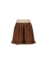 Moodstreet Meisjes rok AOP luipaard - Toffee