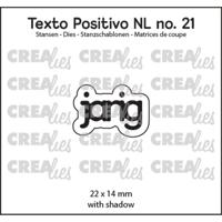 Crealies • texto positivo nl dies jarig