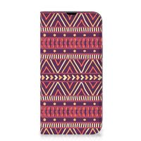 iPhone 13 Pro Max Hoesje met Magneet Aztec Paars