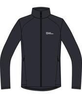 Jack wolfskin Kolenberg Fz Fleece Heren Phantom XL