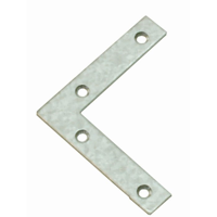 GB rechte raamhoek 50x10x1.5 verzinkt | 100 stuks - 17233050