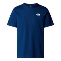 The North Face S/S Redbox T-shirt Heren Estate Blue/TNF White M The North Face S/S Redbox T-shirt Heren Estate Blue/TNF White M
