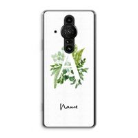 Green Brush: Sony Xperia Pro-I Transparant Hoesje
