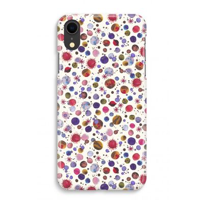 Planets Space: iPhone XR Volledig Geprint Hoesje