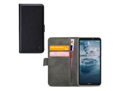 Mobilize Mobilize Classic Gelly Wallet Book Case Nokia C2 2E Black