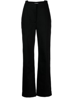 JW Anderson pantalon droit à empiècements - Noir