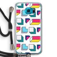 8-bit N°7: Samsung Galaxy S6 Transparant Hoesje met koord