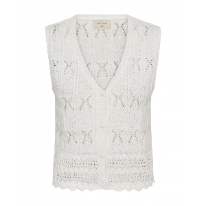 FreeQuent - Wit | Dames | Gilet | Wit | S | regular | Kamst mode