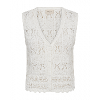 FreeQuent - Wit | Dames | Gilet | Wit | S | regular | Kamst mode