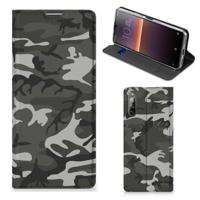 Sony Xperia L4 | Hoesje met Magneet | Army Light