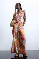 Tropische broek - RED - L