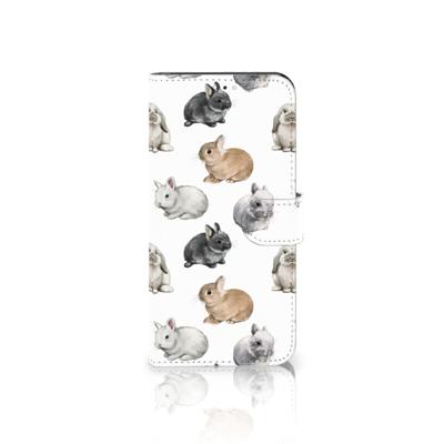 Telefoonhoesje | Met pasjeshouder | voor Samsung Galaxy A54 5G Konijntjes