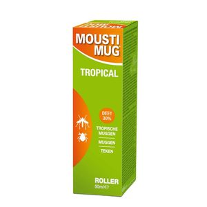 Moustimug Tropical Roller 30% DEET 50ml