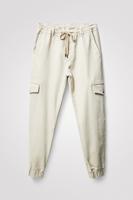 Joggingbroek met zakken - BROWN - 36
