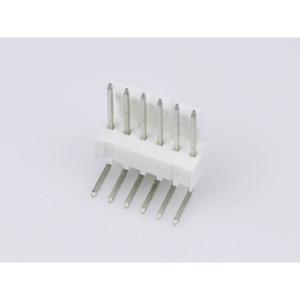 Molex 22053061 Male header, inbouw (standaard) Totaal aantal polen: 6 Rastermaat: 2.54 mm Inhoud: 1 stuk(s) Bag