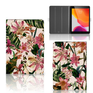 iPad 10.2 2019 | iPad 10.2 2020 | 10.2 2021 Tablet Cover Flowers