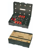 BESSEY STC-S-MFT klem Draaiklem Zwart, Rood, Zilver, Hout - thumbnail