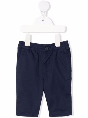 POLO RALPH LAUREN KIDS pantalon à logo brodé - Bleu