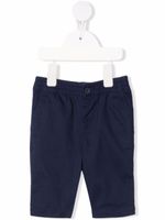 POLO RALPH LAUREN KIDS pantalon à logo brodé - Bleu - thumbnail