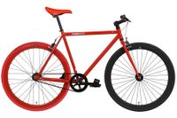 Fixie Fiets FabricBike Rood & Mat Zwart 2.0 Fixie Fiets FabricBike Rood & Mat Zwart 2.0