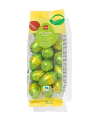 HEMA Chocolade eitjes wit pistache