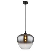 Globo Zwarte hanglampMaxy enkel Ø 29cm - 15548H2