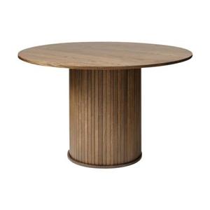 Olivine Lenn houten eettafel gerookt eiken - Ø 120 cm