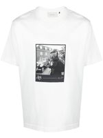 Limitato t-shirt imprimé à manches courtes - Blanc