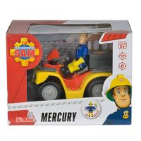 Brandweerman Sam quad Mercurius met Sam figuur - thumbnail