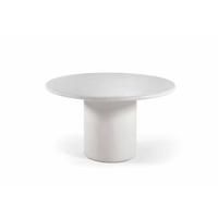 Giga Living - Eettafel Off White Rond 135cm - Beton Ciré Tafel - thumbnail