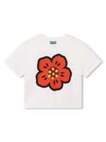 Kenzo Kids t-shirt à motif Boke Flower - Tons neutres