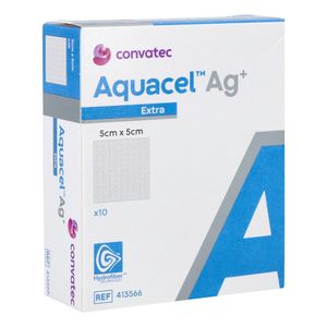 Aquacel Ag+ Extra 5 X 5cm 10 413566