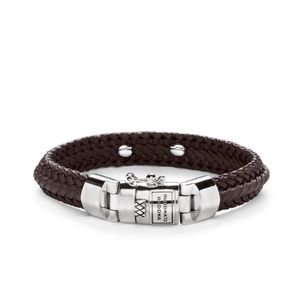 Buddha to Buddha 816BR Armband Nurul Small Leather Brown (F) 21 cm