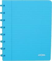 Atoma Trendy schrift, ft A5, 144 bladzijden, gelijnd, transparant turkoois