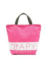 BAPY BY *A BATHING APE® sac cabas à logo imprimé - Rose - thumbnail