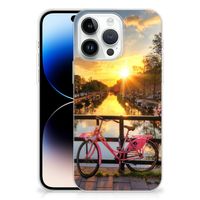 iPhone 14 Pro Max Siliconen Back Cover Amsterdamse Grachten