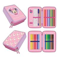 Pennenzak Minnie Mouse Roze 12,5 x 19,5 x 4,5 cm