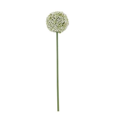 Kunstbloem Allium wit S