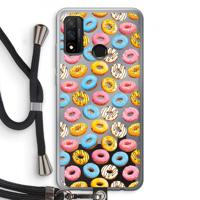 Pink donuts: Huawei P Smart (2020) Transparant Hoesje met koord