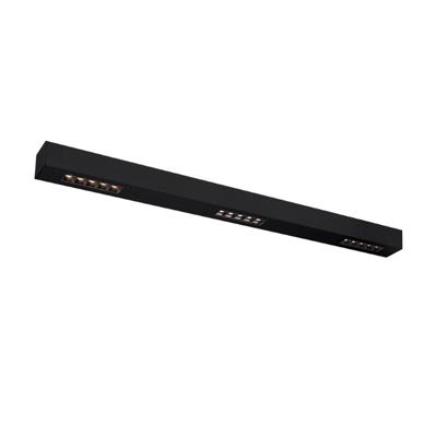 SLV PlafondlampQ-Line 100cm - 3000K zwart - 1000686
