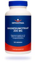 Orthovitaal Magnesium citraat 200mg