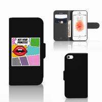 Apple iPhone 5 | 5s | SE | Wallet Case | met Pasjes | Popart Princess