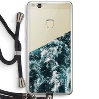 Zee golf: Huawei Ascend P10 Lite Transparant Hoesje met koord