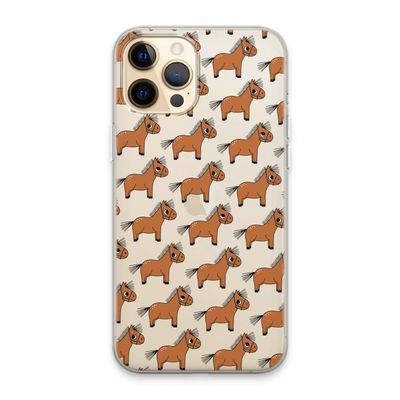 Pony: iPhone 13 Pro Max Transparant Hoesje