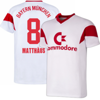 Bayern Munchen Retro Voetbalshirt 1987-1988 + 8 Matthäus