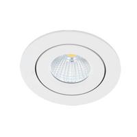 Vorio krachtige LED spot kantelbaar 8Watt rond WIT IP65 dimbaar