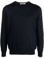 Fileria pull en maille fine à manches longues - Bleu